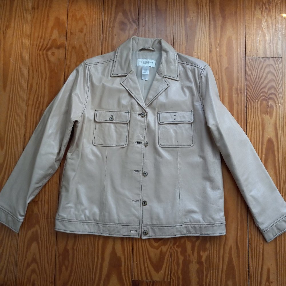 Liz Claiborne Ladies Leather Jacket